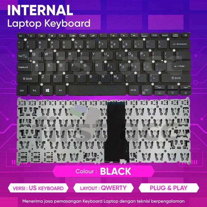 Keyboard Acer Aspire 5 A514-52 A514-54 A514-53 Series