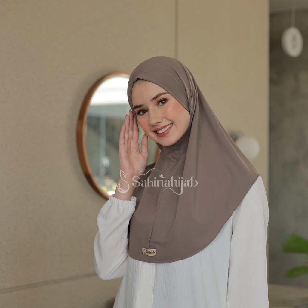 Bergo Tali Instan French Melayu Daily Jersey Ultimate Super Premium