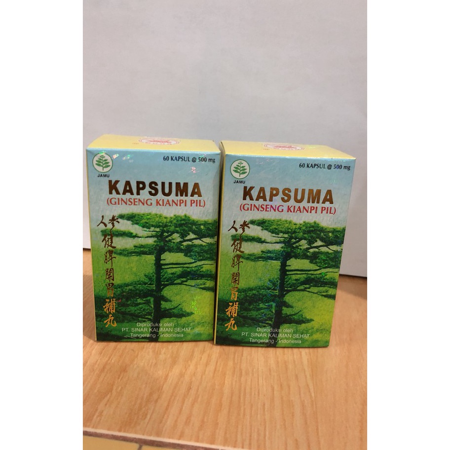 

Terkini Ginseng kianpi pil kapsuma variant