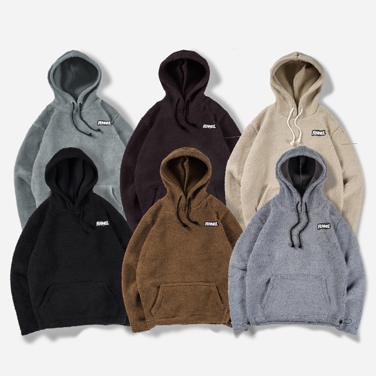 [LQC41] [N01199] Jaket Hoodie Sherpa Distro Motif FENNEL 89