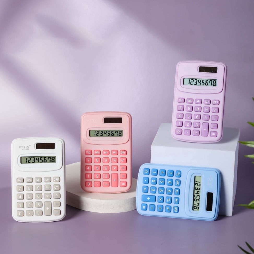 

5.5 Brand KALKULATOR MINI 8 DIGIT BISA MASUK KANTONG SAKU / CALCULATOR MINI POCKET SIZED 8 DIGIT WARNA LUCU FS