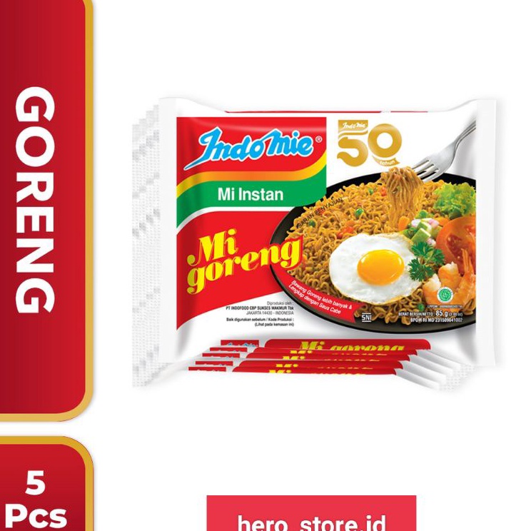 

Model Baru Indomie Goreng 5 pcs Terkini