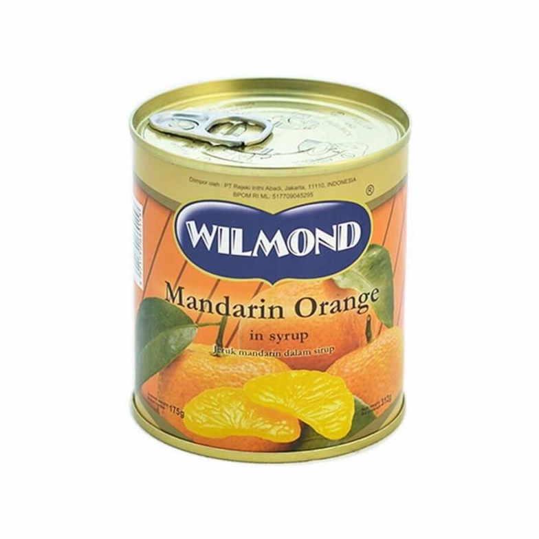 

YPRT0678 COD jeruk mandarin kaleng wilmond 312g/mandarin orange in syrup 312g