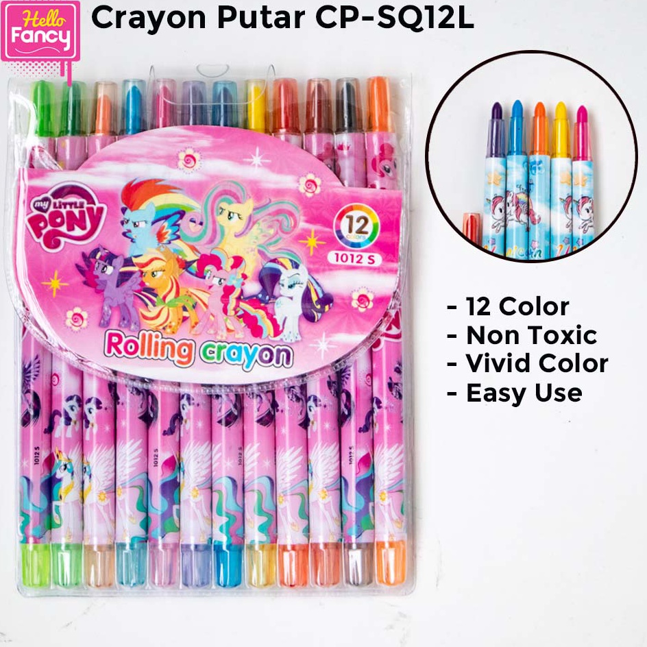 

11.11 Brands Festival KRAYON / CRAYON PUTAR PANJANG / CRAYON KARAKTER ANAK CP-SQ12L