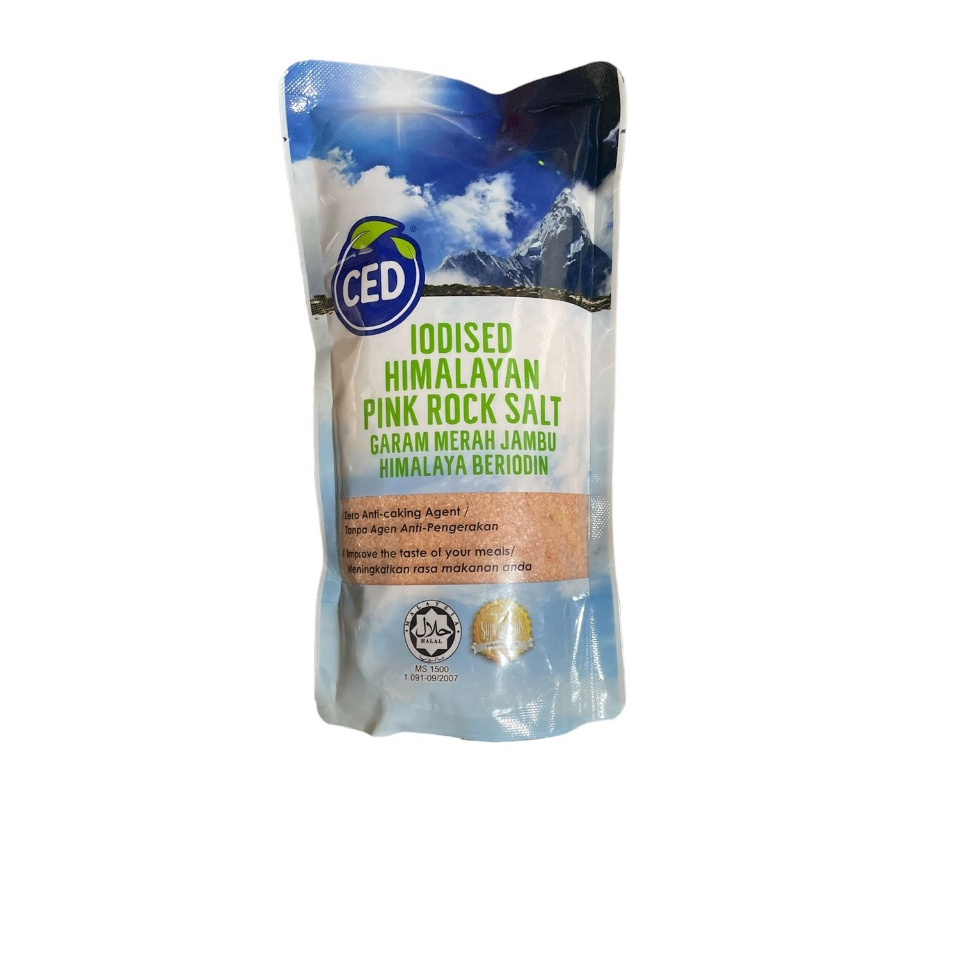 

Yuk di order 500 gr CED Natural Himalayan Pink Rock Salt Garam Himalayan