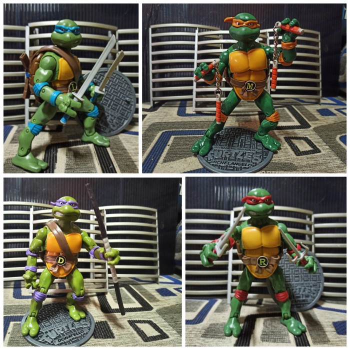 Ninja Turtles Figure Kura Kura Ninja Tmnt Berkualitas