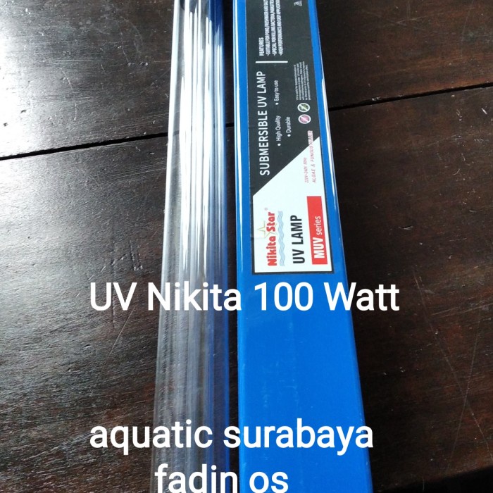 Lampu UV Kolam Lampu UV Sterilisasi Algae 100 Watt UV Kolam Koi