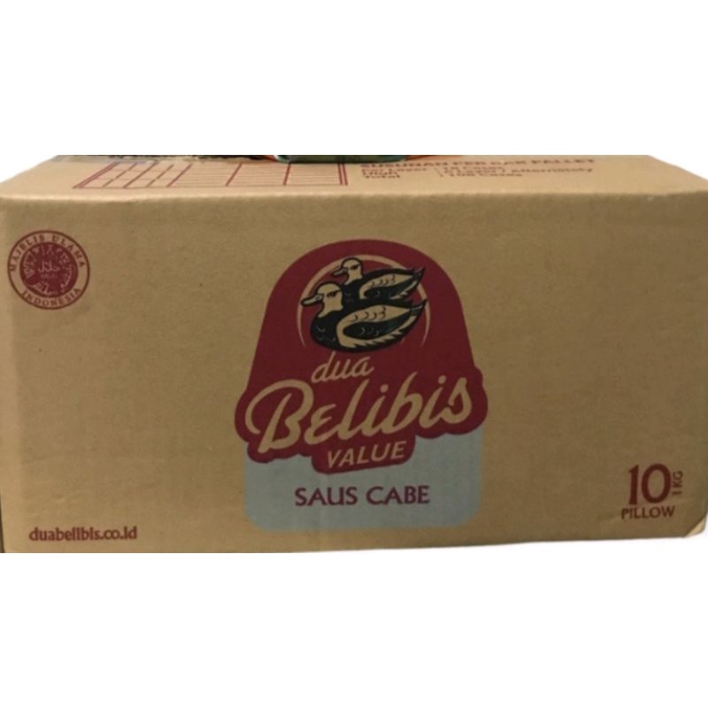 

Dua Belibis Saus Cabe Kemasan Refill 1 kg (Dus)