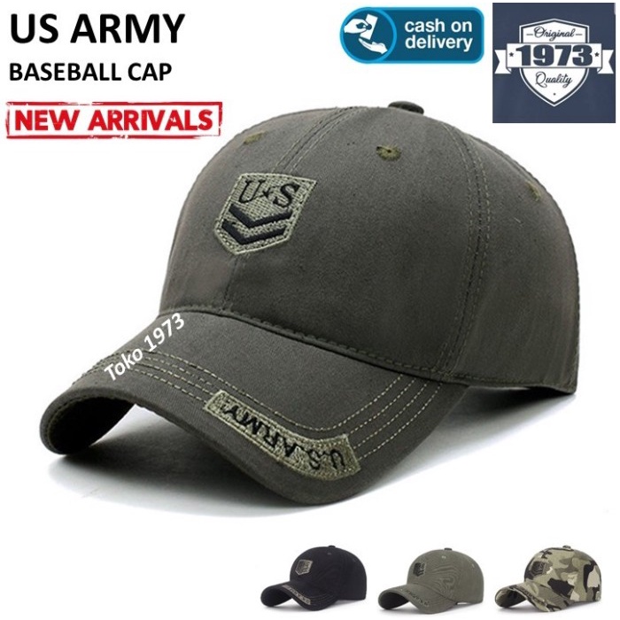 BASEBALL CAP : US ARMY - TOPI BASEBALL TOPI PRIA TOPI WANITA