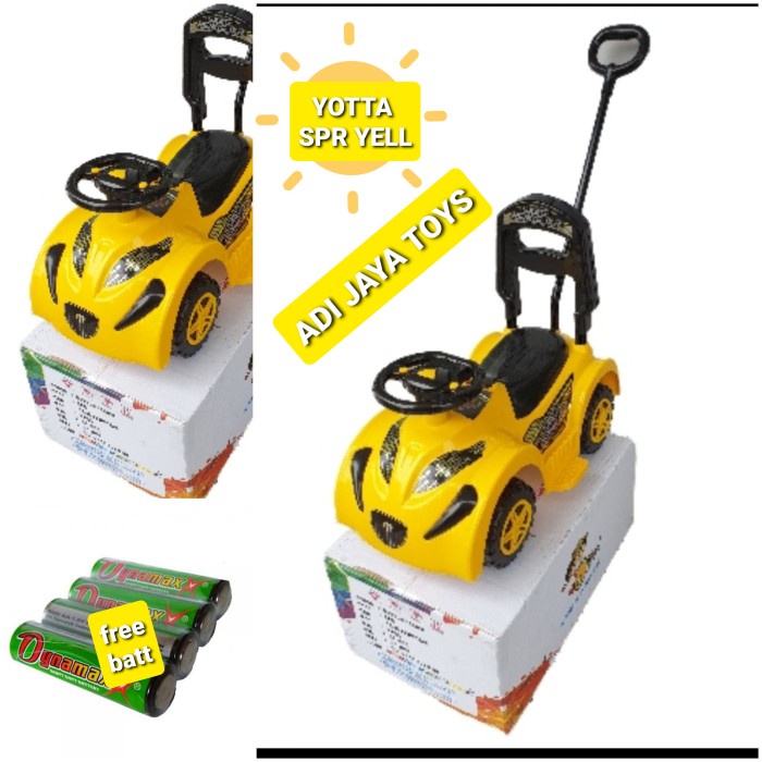 mobil dorong duduk anak yotta spr sang pengejar
