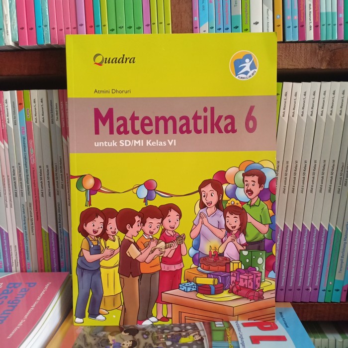 

NEW Buku Matematika Kelas 6 SD K13 Quadra