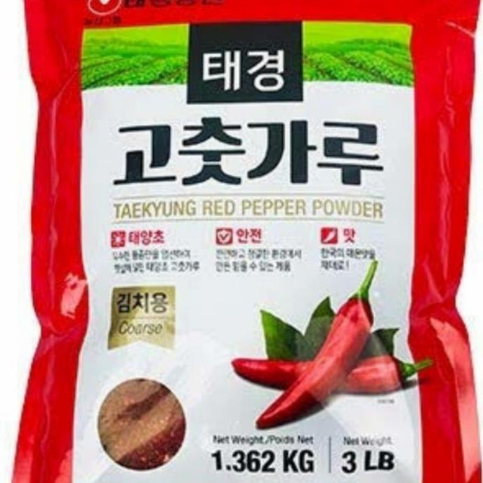 

TaeKyung Korean Gochugaru Bubuk Cabe Kasar 1,362 kg