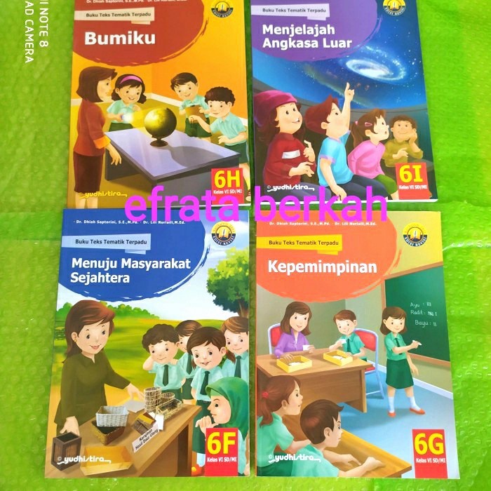 MUST HAVE TEMATIK KELAS 6 SD K13 SEMESTER 2 YUDISTIRA 4 BUKU TERMURAH