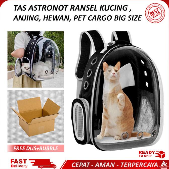 Tas Kucing Ransel Kucing Bag Travelling Hewan Kucing Anjing Astronot