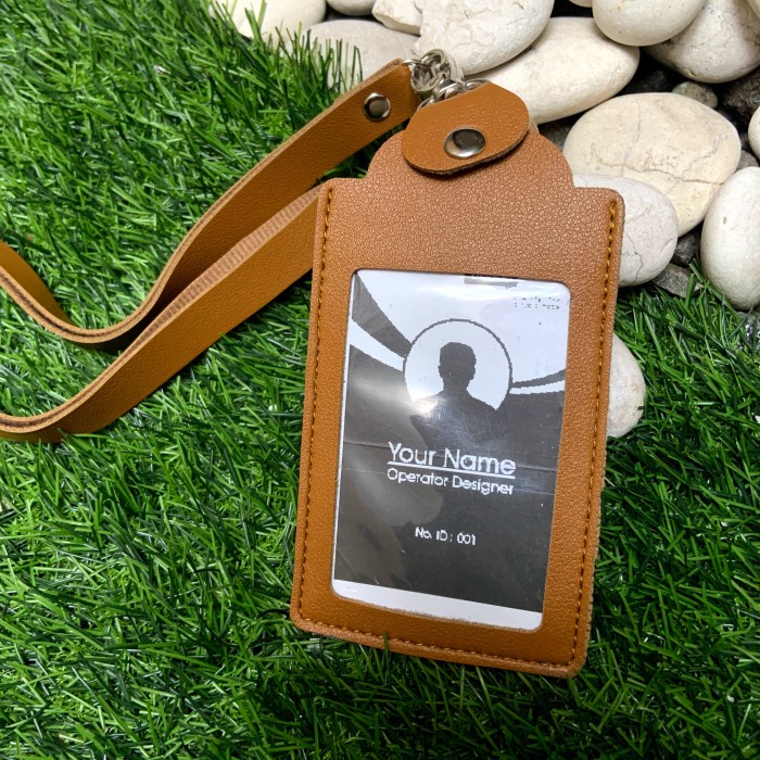 

HOT PROMO Gantugan ID Card Holder Name Tag Dompet Kartu Multifungsi