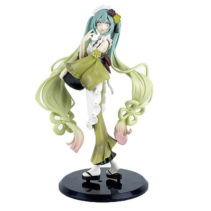 DISKONNN  HATSUNE MIKU MATCHA GREEN TEA ICE CREAM SWEETS ACTION FIGURE COLLECT