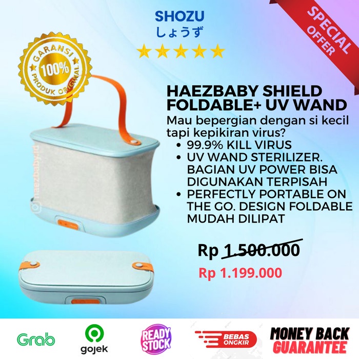 HAEZBABY SHIELD UVC LED STERILIZING BAG