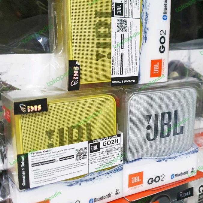 JBL GO ORIGINAL 100% RESMI IMS BLUETOOTH SPEAKER SPIKER SPEKER SALON