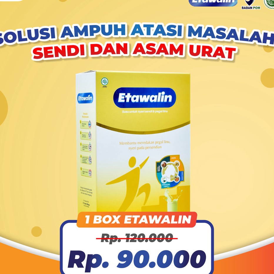 

12.12 Fasion sale Etawalin Susu Etawa Herbal Nyeri Sendi Official 1 Box buruan