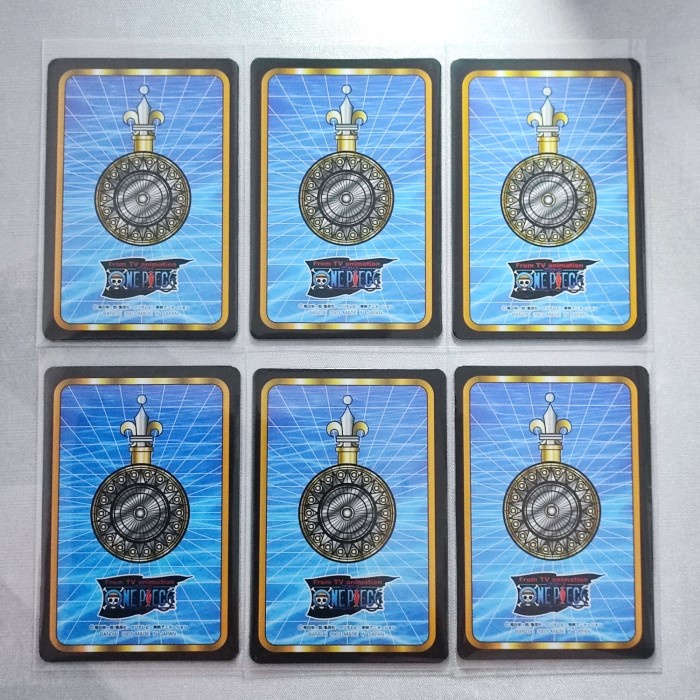 bandai set one piece plastic card carddass from tv animation original jatimulyan.seller
