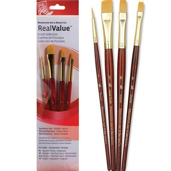 

Terbaru!! Paket Kuas 4 Set Synthetic Brush Princeton RealValue Baru|Kode 1214