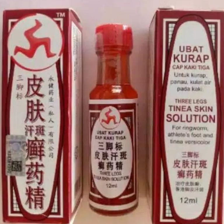 PRODUK TREND UBAT KURAP CAP KAKI TIGA CAIR UNTUK OBAT KURAP PANU CAIR IMPORT