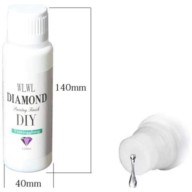 

Terbaru!! DIY Diamond Painting Finishing Seal, Hold & Brighten Shine Effect Baru|Kode 1300
