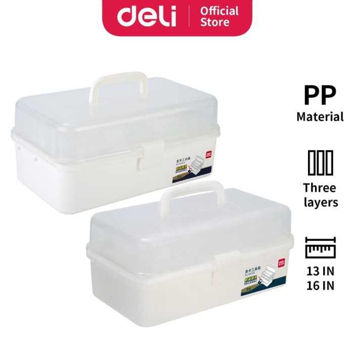 

Terlaris Deli Large Art Toolbox / Kotak Peralatan Seni Besar 68302 68303