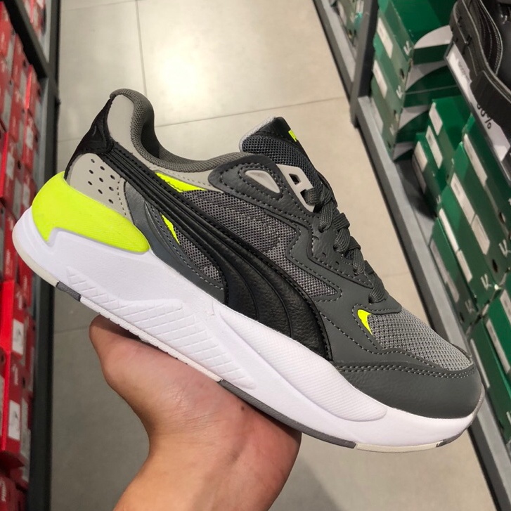 Puma Sepatu Sneakers Kasual X-Ray Speed Steel Gray- Black-Dark S 384638 10
