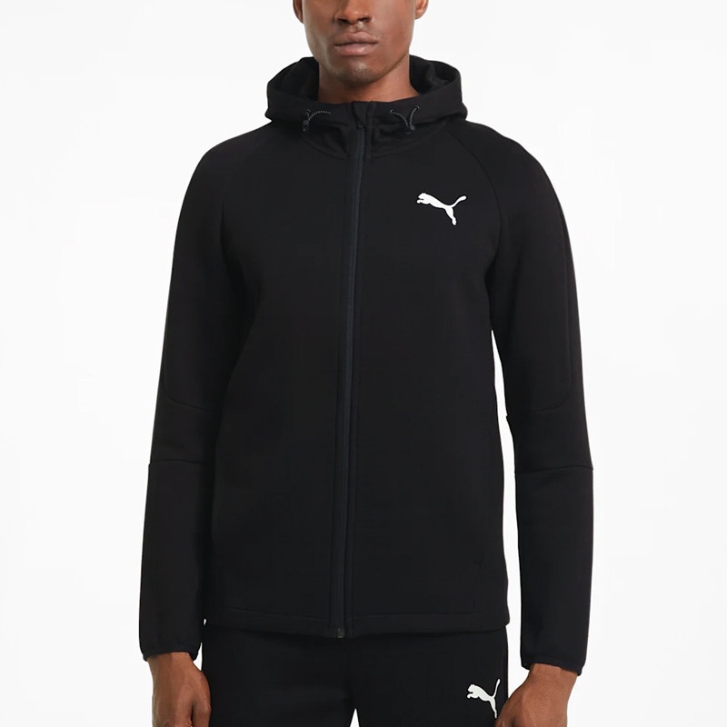 Puma Jaket Olahraga Pria Evostripe Core Fz Hoodie 585812 01