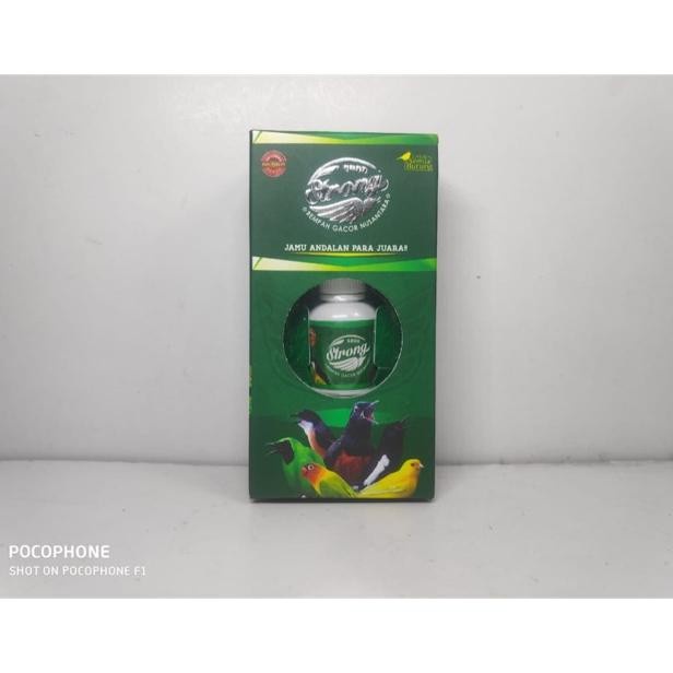 ORIGINAL Vitamin Obat Burung Ebod Strong Ebod Jaya Penambah Power