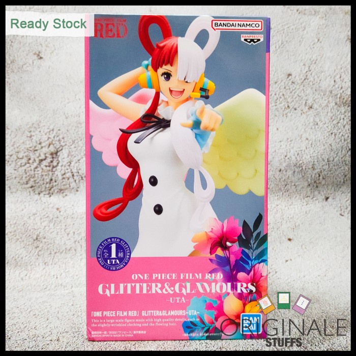 ✅Baru Banpresto One Piece Red Glitter  Glamours Uta Figure Japver Bisa Gojek