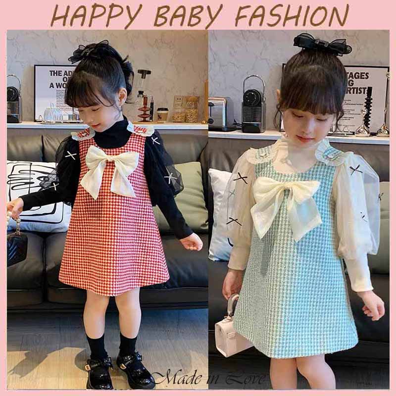 Dress Anak Perempuan 3 4 Tahun 2 5 6 Cewek Umur 9 12 Thn 1 7 8  Rok Mini Cwe Tk Usia 1Tahun Lucu Set