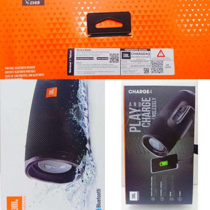 JBL Charge 4 Original Garansi Resmi IMS Bluetooth Speaker Salon Speker