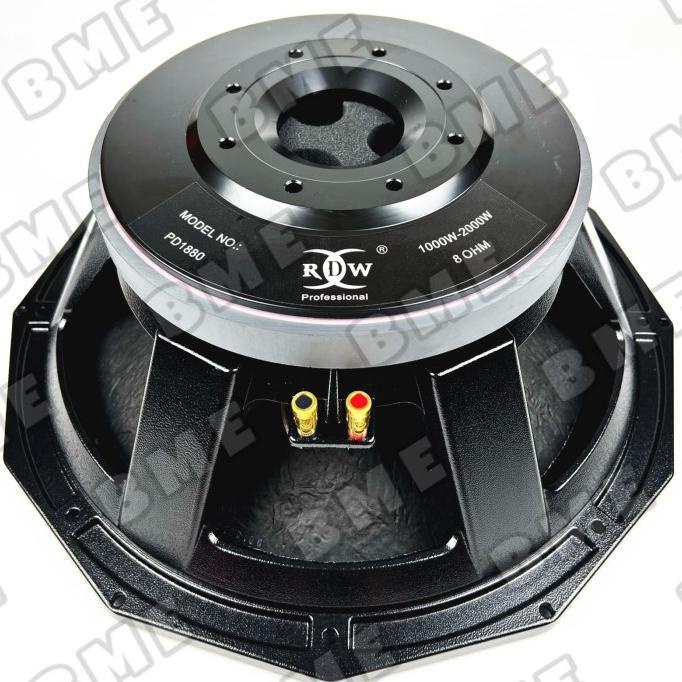 KOMPONEN SPEAKER RDW PD1880/PD 1880 18 INCH BARU ORIGINAL