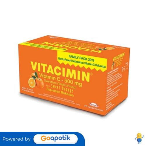 

VITACIMIN ORANGE BOX 20 TABLET