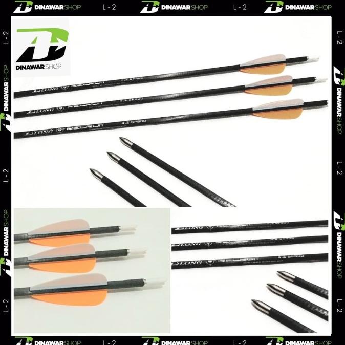 Anak Panah / Arrow Carbon Outdoor Elong Recruit Spine 800