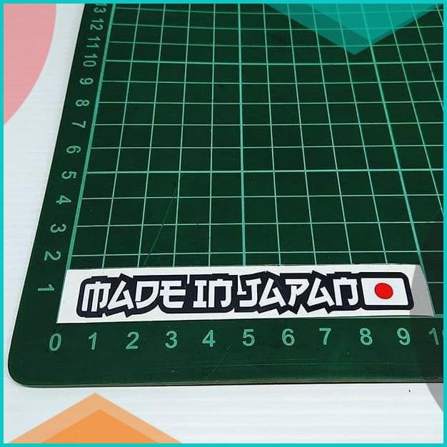 

Cutting Sticker MADE IN JAPAN panjang 9x1cm 20JVLZ3 perkakas