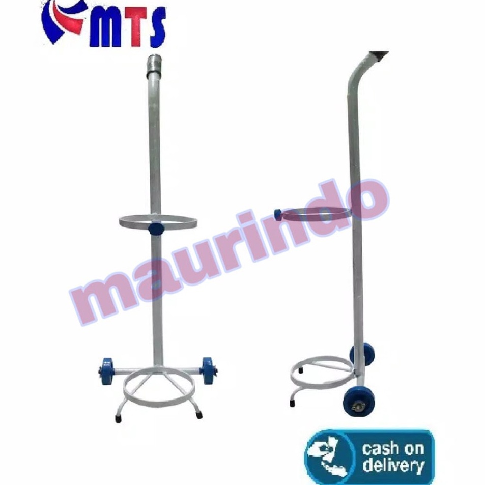 Baru -  COD - Troli Tabung Oksigen Troly Trolley Tabung Oksigen 1M3  ✓