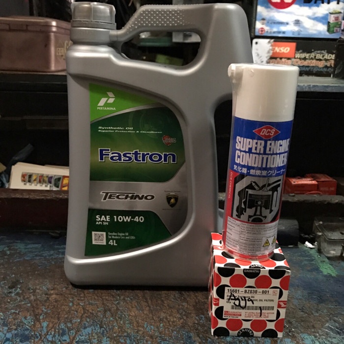 ✨COD Oli Fastrol Techno / Oli Fastron/Oli Filter Agya Ayla Cayla Sigra Terbaru