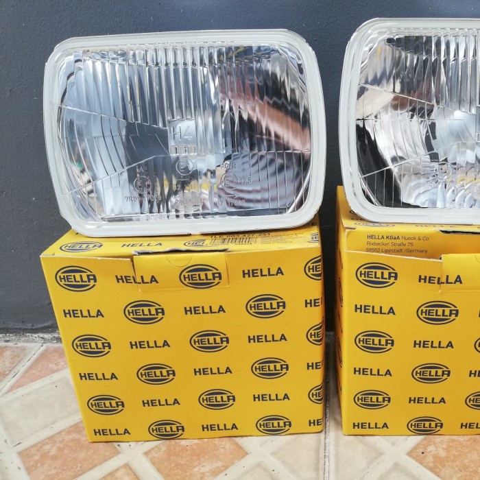 [Baru] Headlamp Kotak Hella 7 Inch H4 Berkualitas
