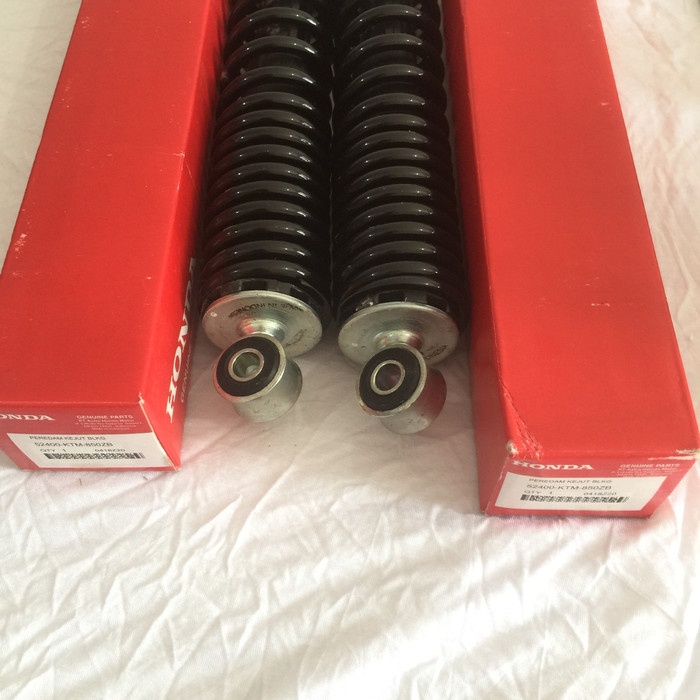 Shockbreaker Belakang Supra X 125 Karbu ORI AHM 52400KTM850ZB ORIGINAL