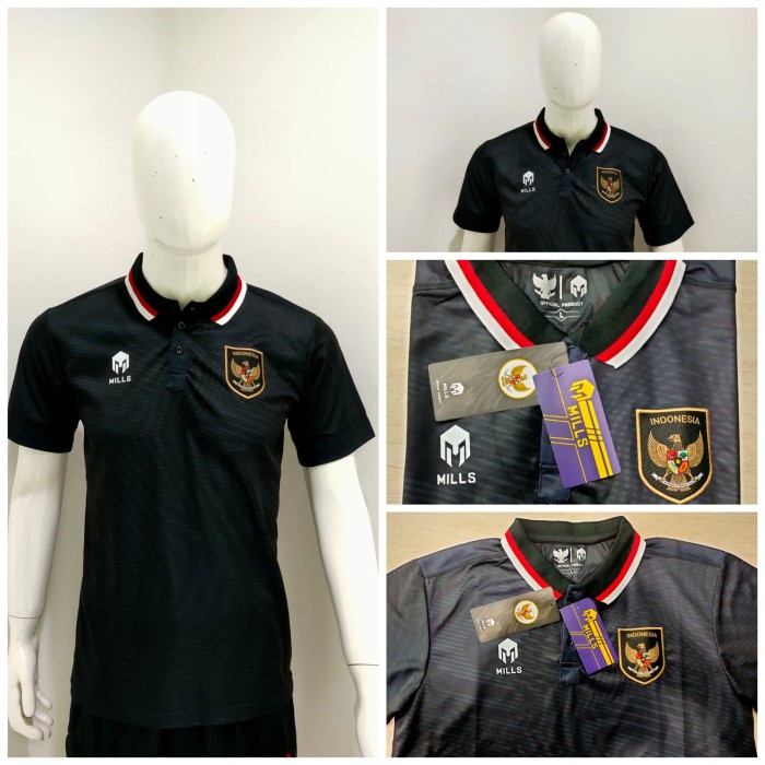 Bestseller Mills Jersey Timnas Indonesia 3Rd/Hitam 2022