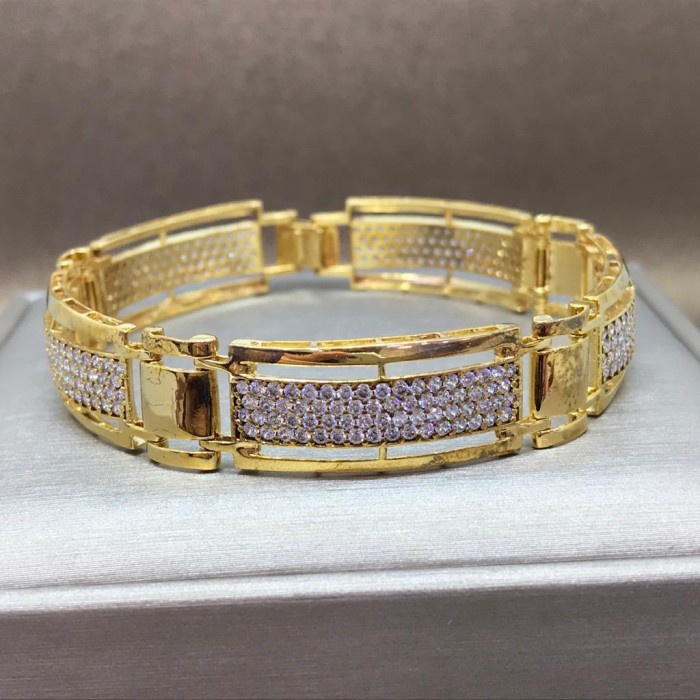 ✨Sale Hwt Gelang Emas Mata Ad 750 Dm 820 Bisa Gojek