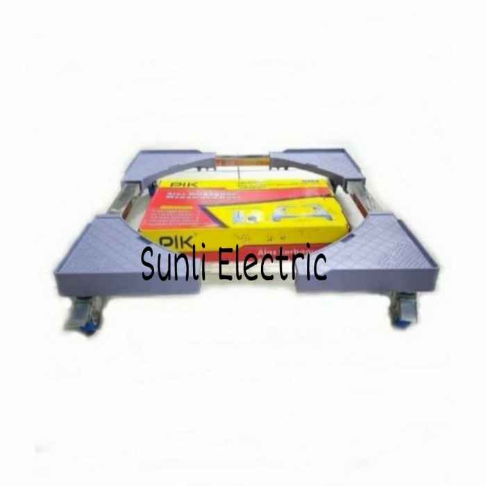 Roda/Alas Kulkas/Mesin Cuci PIK Serbaguna stainless steel