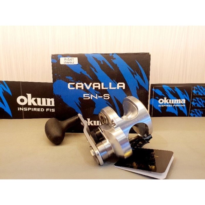 ✨Ori Reel Okuma Cavalla 5N-S Handle Kanan Terbaru