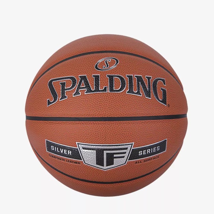 ✨Ori Spalding Tf Silver Basketball - Brown Berkualitas