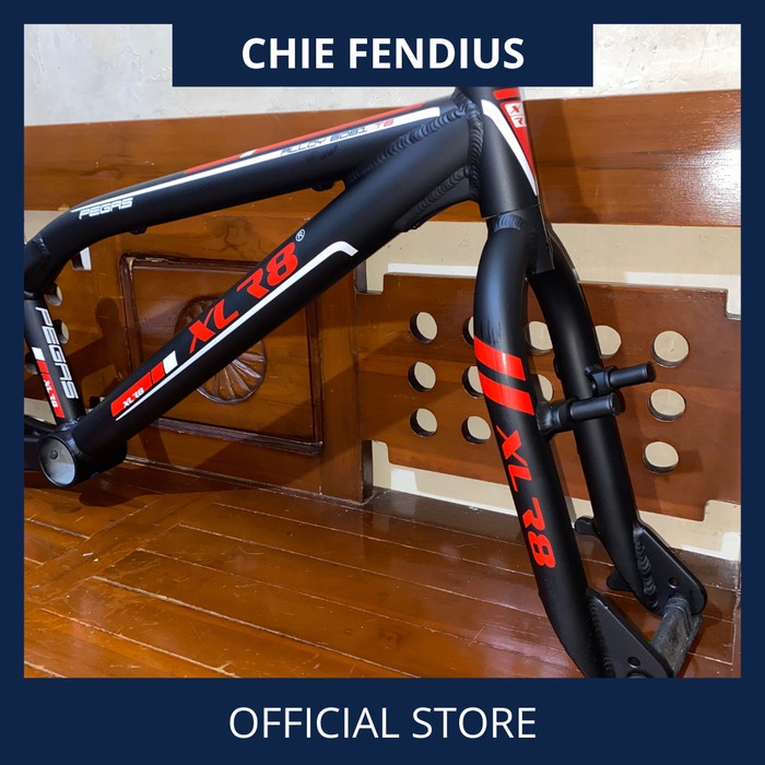 Promo Frame Bmx Rangka Sepeda Bmx Xlr8 Pegas Full Alloy Os Bb Usa 20 Inch