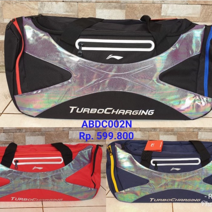 [Best Seller] Tas Badminton Lining Abdc 002 N New Model Model Jinjing Ori Bisa Gojek