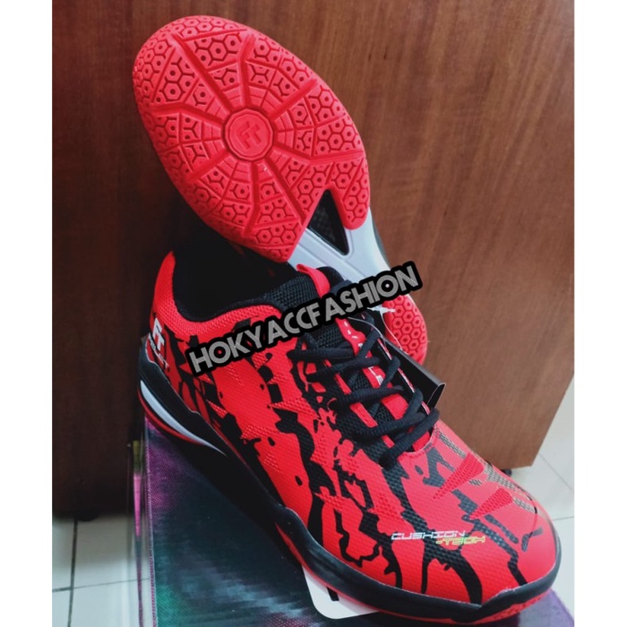 [Best Seller] Sepatu Badminton Felet Ft Boost 1.0 / Sepatu Felet Ranger Red Original Terbaru